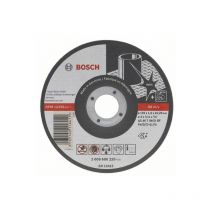 BOSCH 2608602220 Disque à tronçonner à moyeu plat Best for Inox - Rapido Long Life