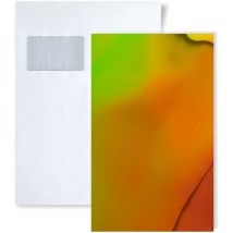 1 ÉCHANTILLON S-27743 WallFace OCEAN Rainbow STRUCTURE Collection ÉCHANTILLON Panneau mural au format A5