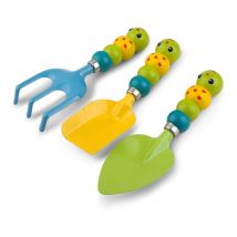 Ensoleille - 1 ensemble d'outils de jardinage pour enfants, jouets de jardinage