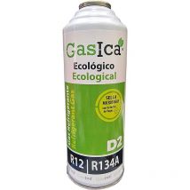 1 Flasche Gas Ökologische Gasica D2 312g Surrogate R12, R134A Organic Gefrier
