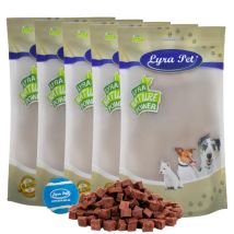 5 kg de cubes d'agneau Lyra Pet balle de tennis