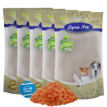 5 kg de cubes de poitrine de poulet Lyra Pet balle de tennis