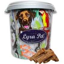 5 kg Lyra Pet Rinderstrossen ca. 12 - 15 cm in 30 l Tonne