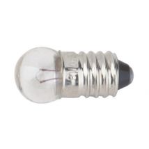 Pack de 100 uds Bombillas de filamento rosca E10 2.5 v 0.2 a Electro Dh 12.352/2.5/0.2 8430552021024