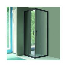 Dianflex - 1 lato cristallo 6 mm per box doccia angolo business cm 72-74 / Apertura cm 39