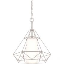 Westinghouse - 1-Light Pendant Art Deco Nickel