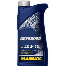 Mannol - 1 l 10W40 Defender Huile Moteur sl/cf Partiellement Synthétique 1 litre