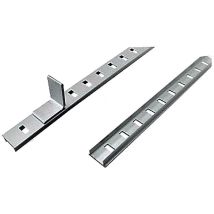 Klose Besser - Crémaillère Aluminium lot de 20 pcs Alu anodisées 1.83 mètre (sans Taquets )