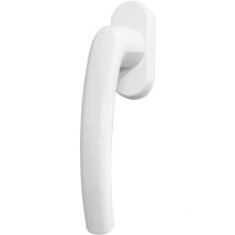 Klose Besser - 1 Manilla de Ventana Aluminio futur - blanco (ral 9016). 7 mm cuadrado Proyección 35 mm