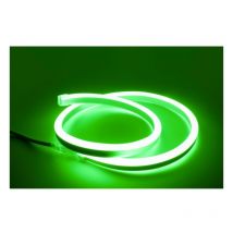 Ecolife Lighting - 1 mètre de Néon Flexible led Vert - 220V - 10W - IP67 (Prise non fournie)