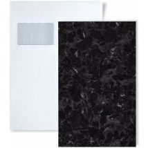 1 MUSTERSTÜCK S-22635 WallFace MARBLE Black OPACO Collection Wandpaneel MUSTER in ca. DIN A5 Größe