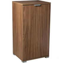 Homeness - 1-noor armoire intérieure dans la ligne classique bilaminée ennobée Brown - Brown
