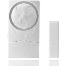 1 Pack Alarme de Porte et Fenêtre à Domicile Système d'Alarme Anti-Cambriolage Capteur Magnétique Alarme de Retardement Alarme de Sécurité Domestique