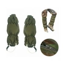 1 paio ghette da caccia ispessite Oxford 600D, ghette da neve impermeabili anti-fango regolabili uomo donna bambino per arrampicata