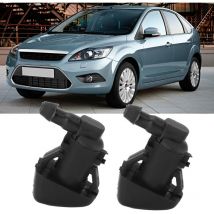 Jeffergarden - 1 paire de buse de lave-glace avant 8S4Z17603AA Remplacement du jet de pulvérisation de pare-brise pour Ford Focus 2008-2010