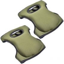 Cyslmuk - 1 paire de genouillères confortables, genouillères antidérapantes, genouillères épaissies, genouillères de travail, genouillères de jardin