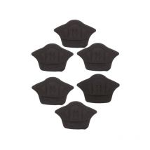 1 paire de protections de talon à talon compensé 3 paires d'onglets de talon de 10 mm noirs de 10 mm pour baskets Autocollants pour chaussures