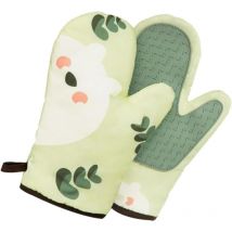 1 Paire Gants antidérapants d'isolation Gants de Four de Cuisine, Gants de Cuisson dédié