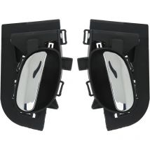 Eosnow 1 paire de poignée de porte intérieure de voiture, remplacement de poignée intérieure de porte de voiture pour Peugeot 206 207