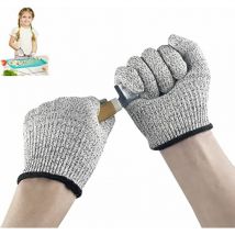 1 paires gant anti coupure pour enfants Sécurité Niveau 5 Protection, m - Leisei