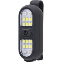 Ineasicer - 1 paquete de luces de carrera recargables con clip, luz de seguridad para corredores, linterna manos libres, luz de trabajo led