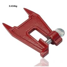 Houhence - 1 pc accessoire universel d'outil d'étau de classement et d'affûtage de souche de tronçonneuse, pince de tige de guidage professionnelle