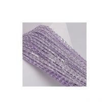 1 pc de rideau perlé chaîne rideau de fenêtre pompon panneau de fil volant (violet clair 100200 cm)