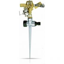 Lucky-88 - 1 pcs Arroseur de Jardin, 360 Degrés à Toute épreuve Arroseur à Gazon Impact Pulvérisateur D'irrigation avec Metal Spike pour Arroser Les