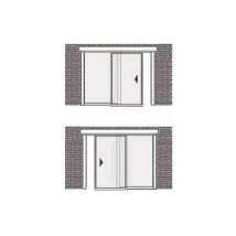 Aprimatic - 1 porte coulissante sur poutre autoportante 25102400