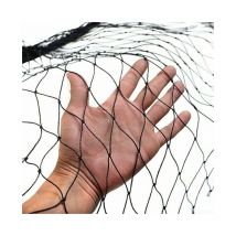 1 rete antiuccelli, 10 x 5 m di larghezza, resistente rete di protezione per laghetto da giardino, per frutta e verdura
