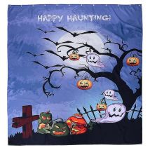 1 rideau de décoration pour décorations d'Halloween