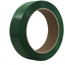 Kk Verpackungen - 1 Rolle pet Umreifungsband Grün Band 16 mm x 0,60 mm 1700 m 300 kg Kern 406 mm