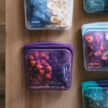 1 sacchetto busta per alimenti riutilizzabile 100% silicone sandwich bag Stasher