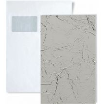 1 SAMPLE PIECE S-24945 WallFace CREPA SilverSTRUCTURE Collection Wall panel SAMPLE in DIN A5 size