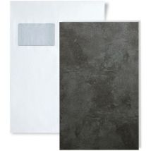 Wallface - 1 sample piece S-25515 cement Dark NatureNATURE Collection Wall panel sample in din A5 size