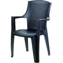 Ipae Progarden - Poltrona da giardino eden antracite - cm.60x62x89h. - peso kg.4,2