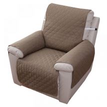 Phasat - 1-Sitzer-Relax-Sesselbezug, wasserdichter Liegesofa-Schutzbezug für Schlafzimmer (Khaki 55×200)