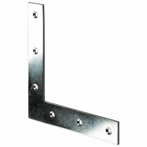 Hettich - 1 soporte de montaje plano de acero galvanizado l.120 mm