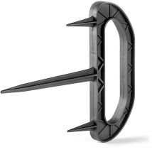 Haga - 1 St. erdanker mit Handgriff 15cm Länge Erdnägel für Unkrautvlies o. Widerhaken