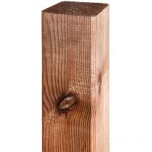 1 Stk holzpfosten 7cm x 7cm x 180cm Kantholz Pfosten für Gartenzaun