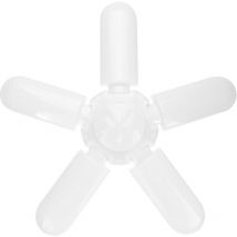 Sjqka - 1 Stück 5 Lüfterlicht Glühbirne Für Garage 5 Klingen Licht Klapplicht E27 Led