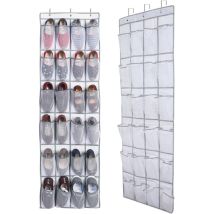 Rnemitery - 1 Stück Hängendes Schuhregal Über Der Tür, Hängende Aufbewahrungstasche Mit 24 Taschen, Hängendes Schuhregal, Multifunktionaler Hänge-