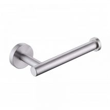 Cyslmuk - 1 Stück (Silber) Wand-Toilettenpapierhalter, 304 Edelstahl, polierter Toilettenpapierhalter, Badezimmer-Toilettenpapierhalter