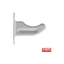 RAM - Support de Radiateur Traditionnel Vissé – Axe L85 Blanc