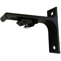 Secodir - decorail - Support de fixation murale pour tringle rideau rail L75 mm Coloris - Noir