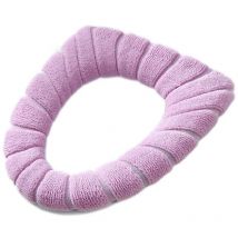 Cyslmuk - 1 Tapis de Coussin de Coussin de Toilette Rétractable Lavable,Warmer Coussin de Warmersiège de Toilette,Universel wc Coussin coloré