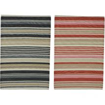 Peragashop - 1 tappeto multicolor in poliestere 120CM colore assortito
