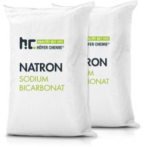Höfer Chemie Gmbh - 2x 25 kg Natron Backsoda Natriumhydrogencarbonat