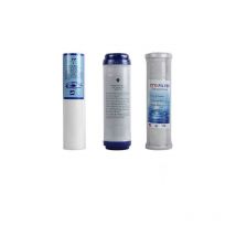 CHM - GmbH Filtre à eau de rechange 10 Bloc de charbon actif Filtre enroulé Cartouche d'osmose 5 μm