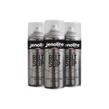 Jenolite - 3 x 400ml Aerosol Belt Slip - Anti Slip Adhesive Spray (for use on fan belts and all belt driven machinery)